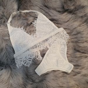 White Lace Bralette (Set)